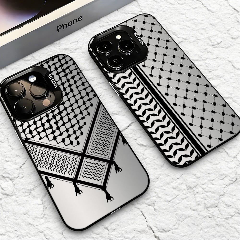 Phone Cases Iphone 16 Pro - Keffiyeh P-Palestine Phone Case For IPhone
