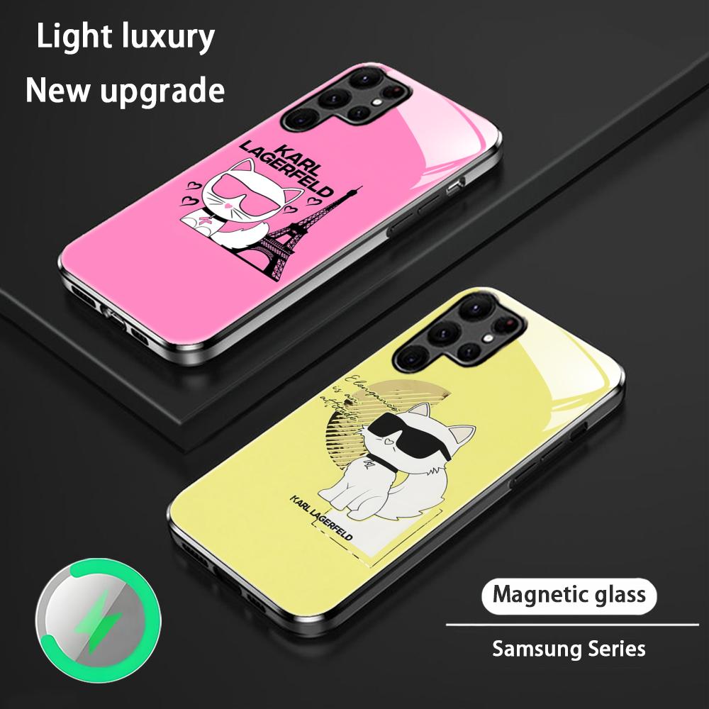 Phone Cases Samsung S23 - Fashion Cat Phone Case K-KarlS-pattern For