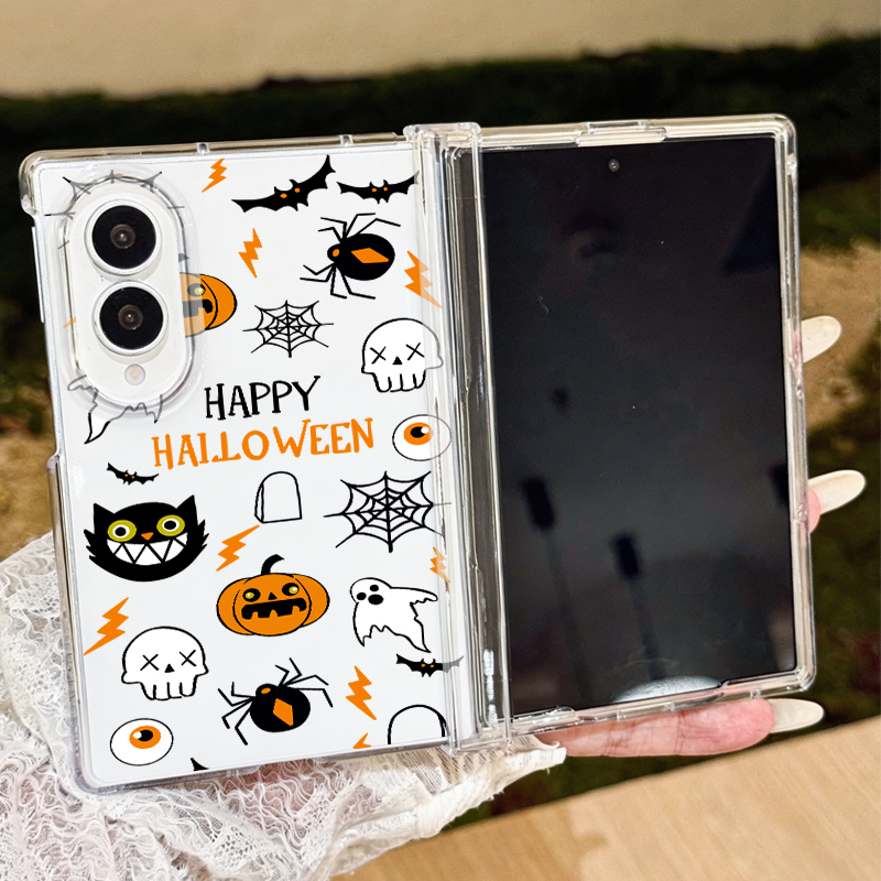Phone Cases Z Fold 6 - Cartoon Pattern Phone Case For Samsung