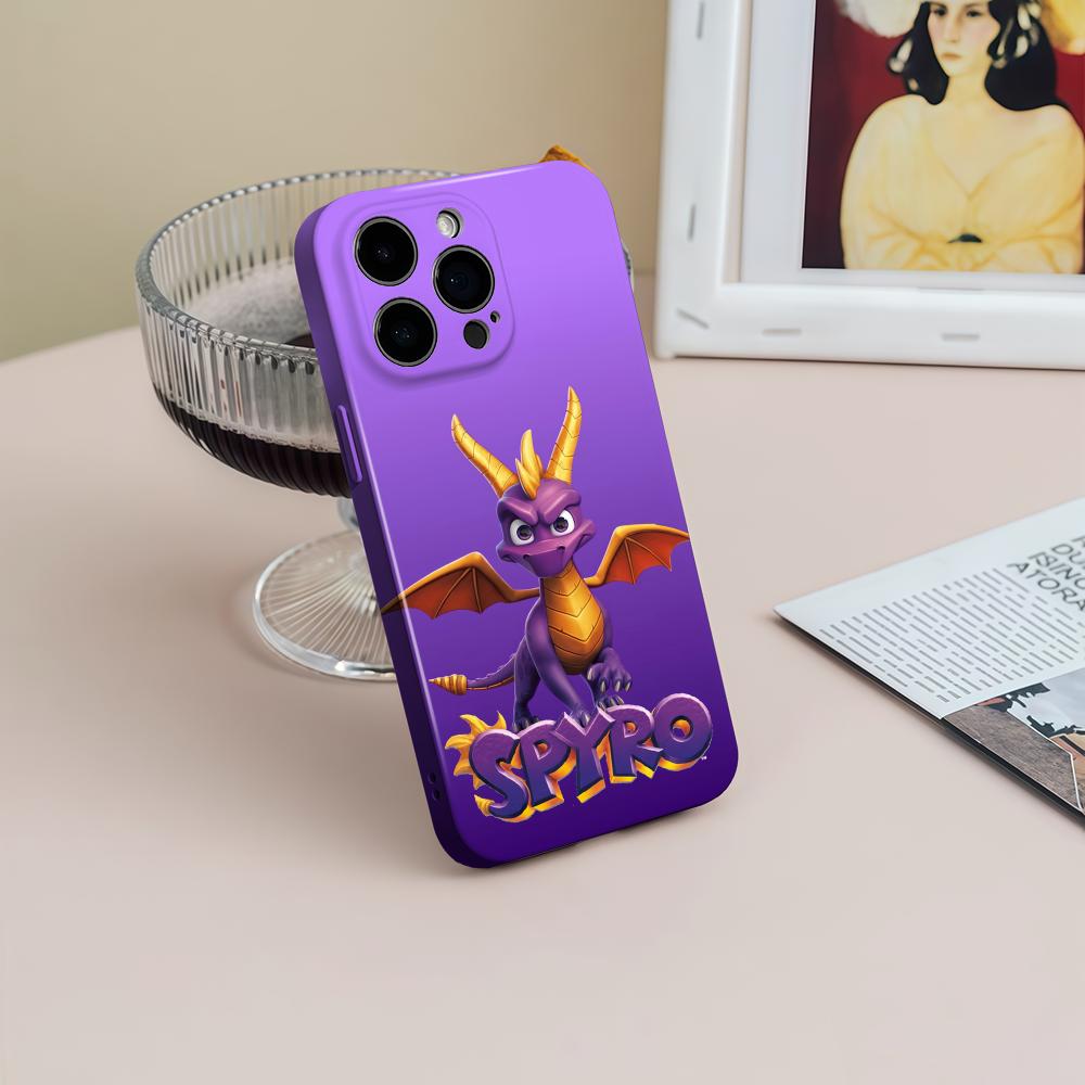 Phone Cases Iphone 16 Pro - Game S-Spyro Series Dragon Phone Case