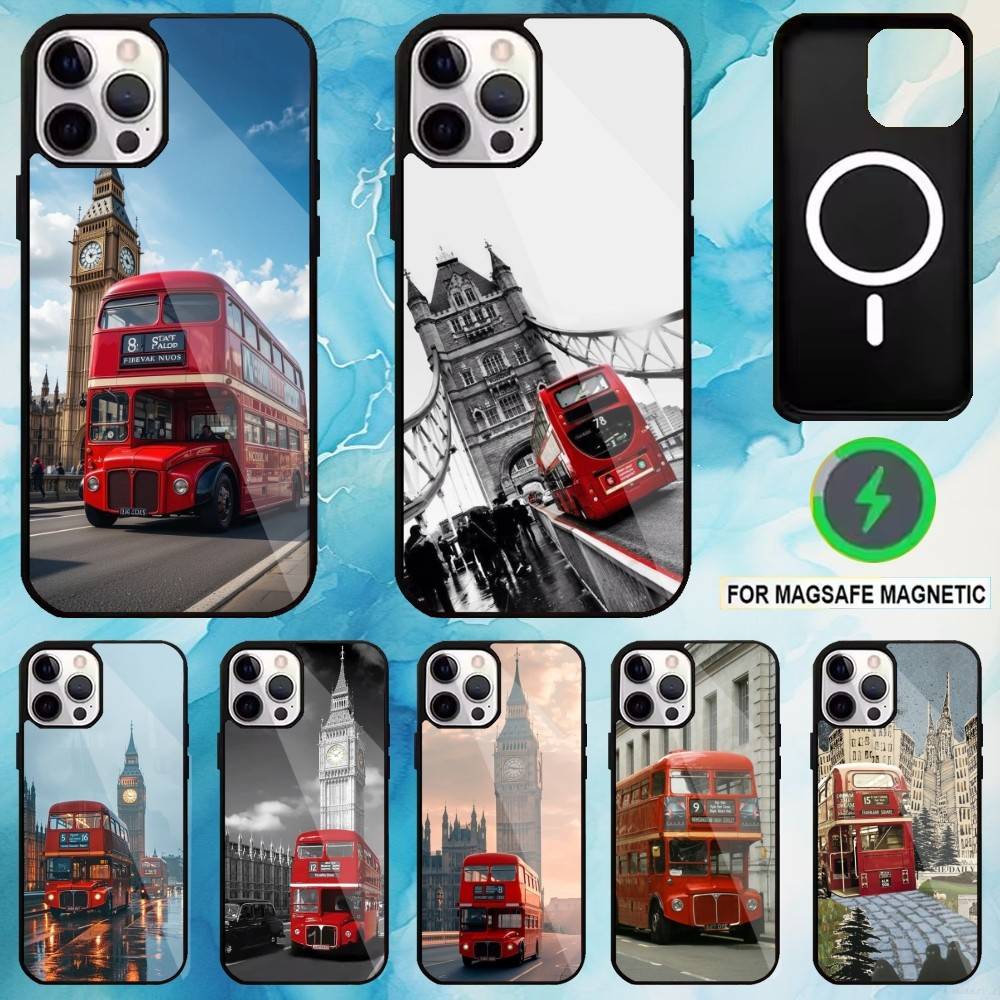 London Red Double decker Bus P - огляд і ціна Phone Cases London
