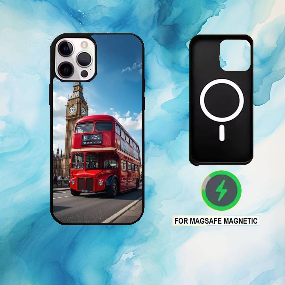 London Red Double decker Bus P - огляд і ціна Phone Cases London