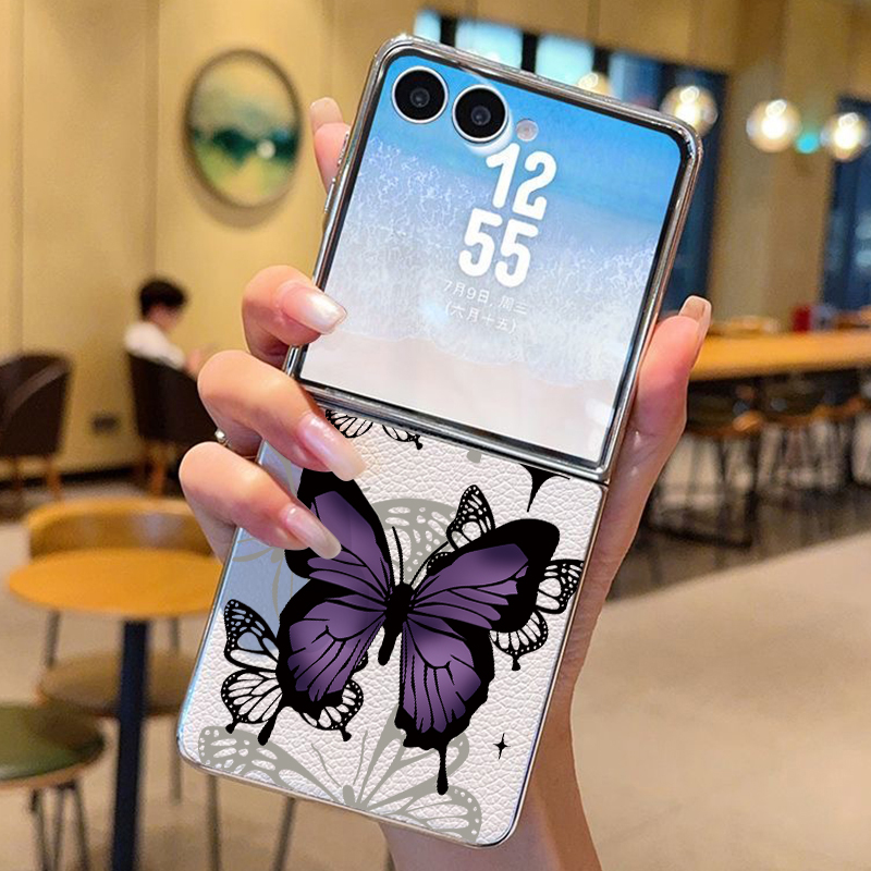 Purple Butterfly PU Leather Ph - огляд і ціна Phone Cases Z Fold 6