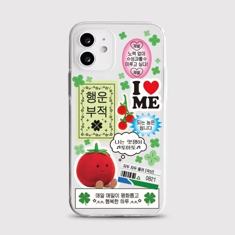 Korean Ins Cute Four Leaf Clov - огляд і ціна Phone Cases Korean