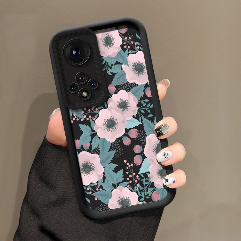 Florals Pattern Silicone Phone - огляд і ціна Phone Cases Honor