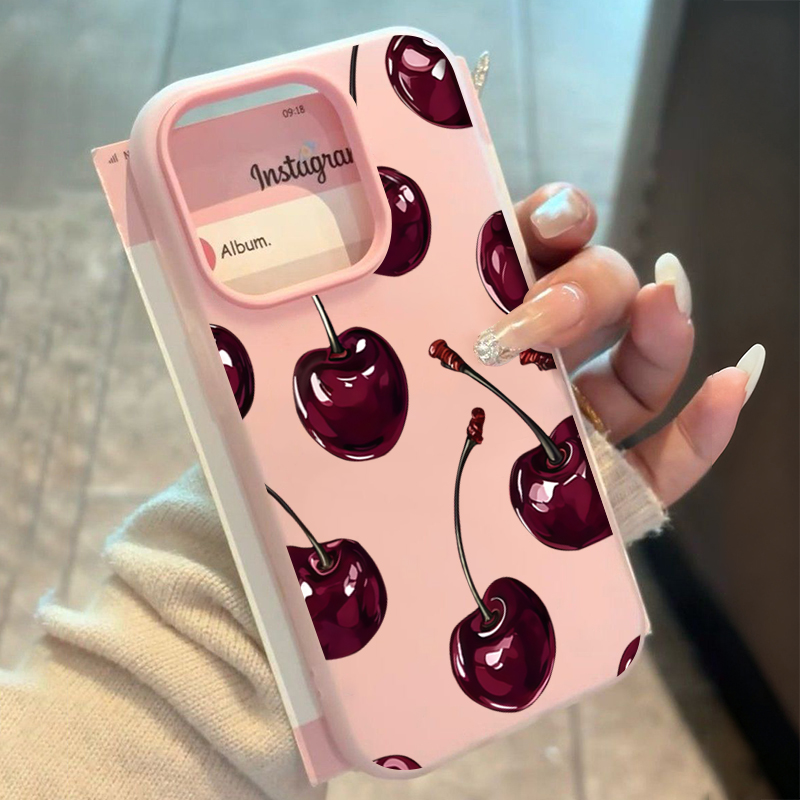 Red Cherry Jelly Phone Case Fo - огляд і ціна Phone Cases Cherry