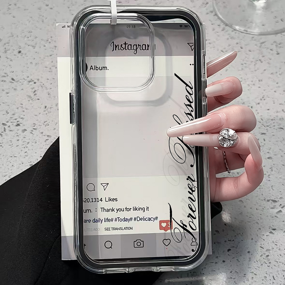 Forever Blessed Simple Clear P - огляд і ціна Phone Cases Unique