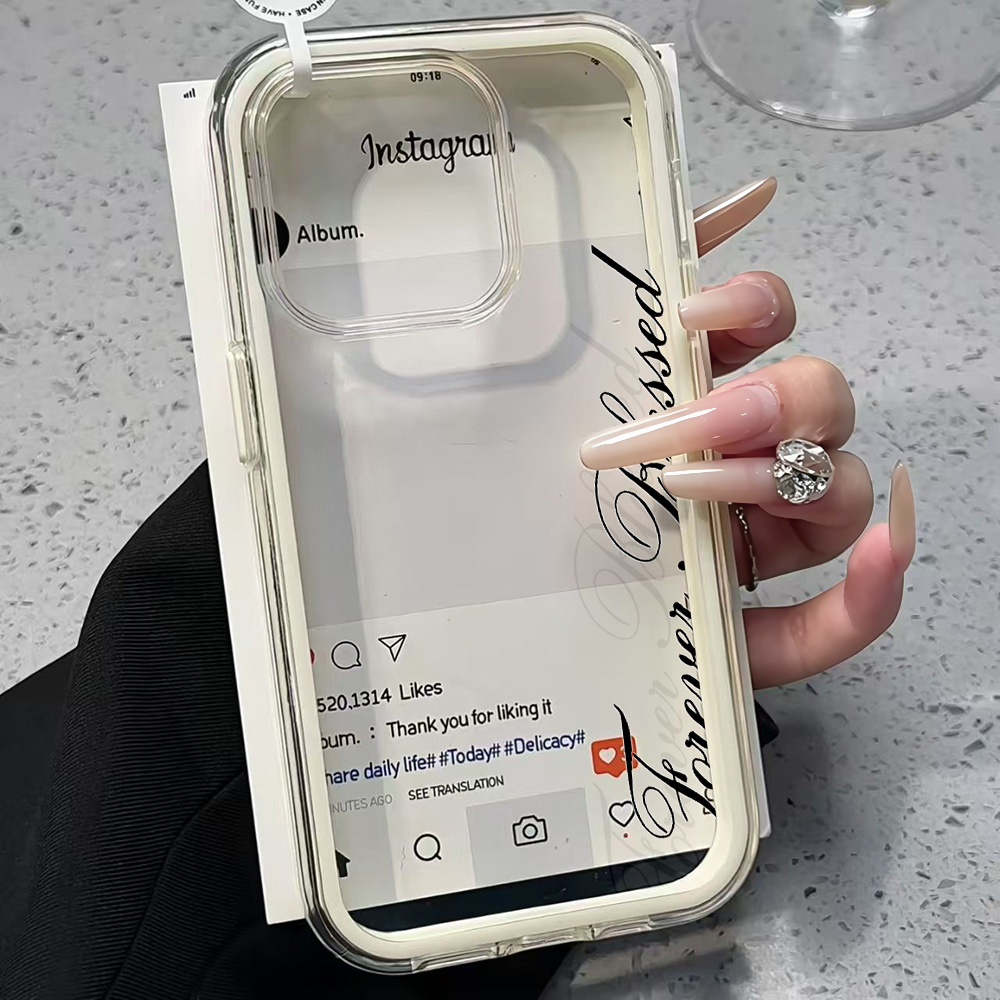 Forever Blessed Simple Clear P - огляд і ціна Phone Cases Unique