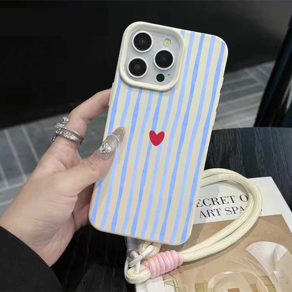 Vertical Stripes Hearts Phone  - огляд і ціна Phone Cases Rugged