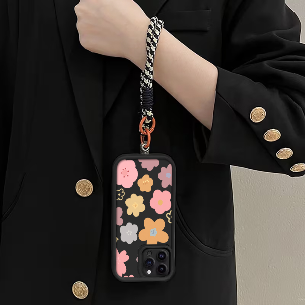 Macaron Flowers Strap Rope Pho - огляд і ціна Phone Cases Rugged