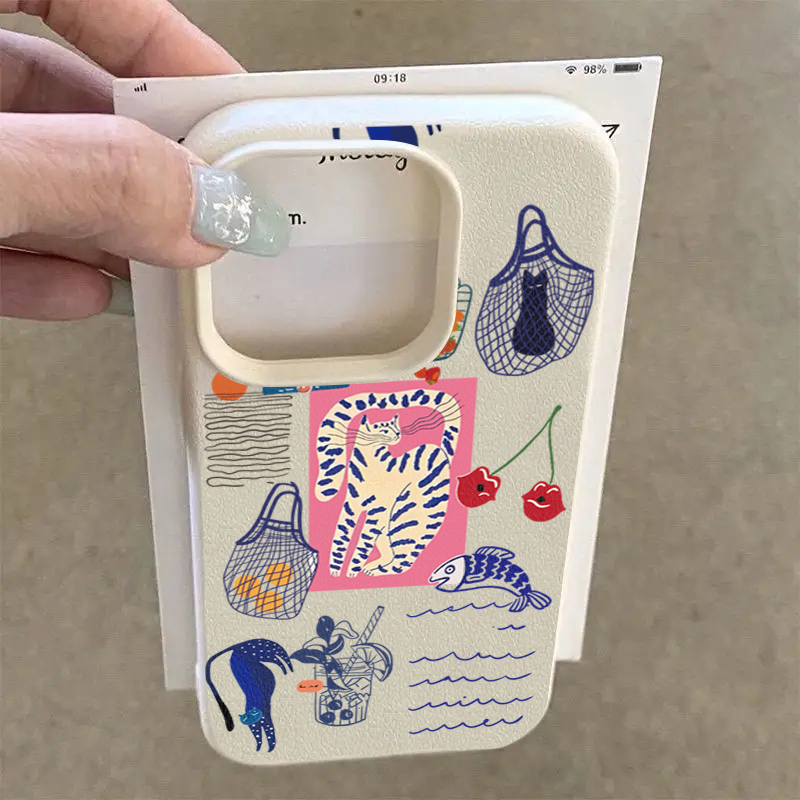 Cute Cherry Cat Print Phone Ca - огляд і ціна Phone Cases Cherry