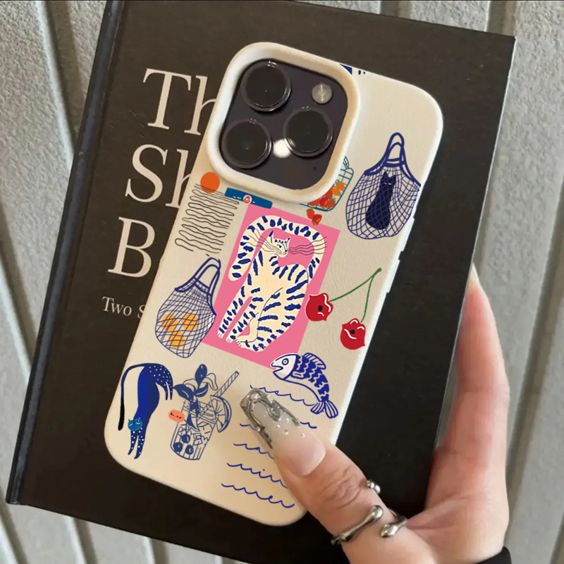 Cute Cherry Cat Print Phone Ca - огляд і ціна Phone Cases Cherry