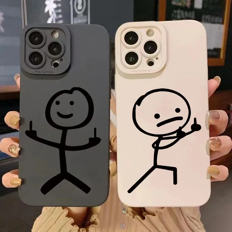 Cute Cartoon Matchman Matte Si - огляд і ціна Phone Cases Rugged