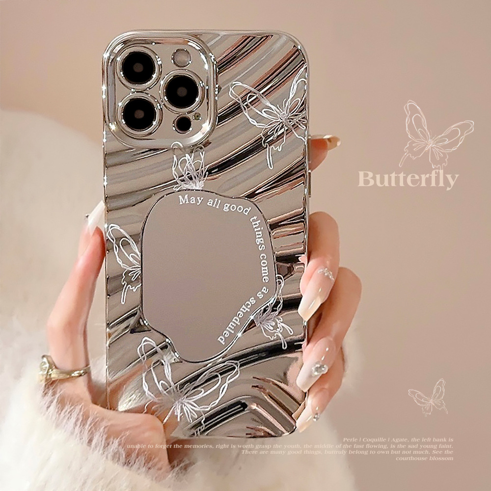 Luxury Silver Wavy Plating Mak - огляд і ціна Luxury Plating Case