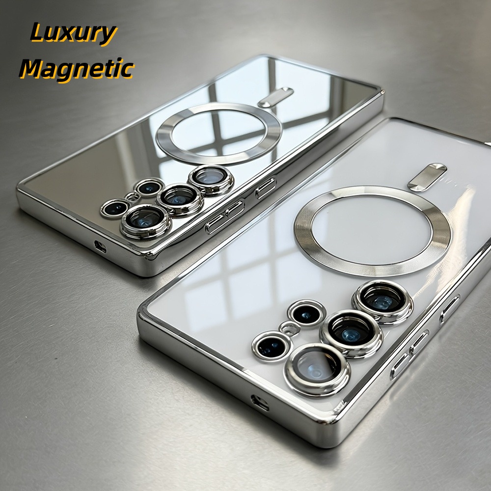 Luxury Magnetic Plating Clear  - огляд і ціна Luxury Plating Case