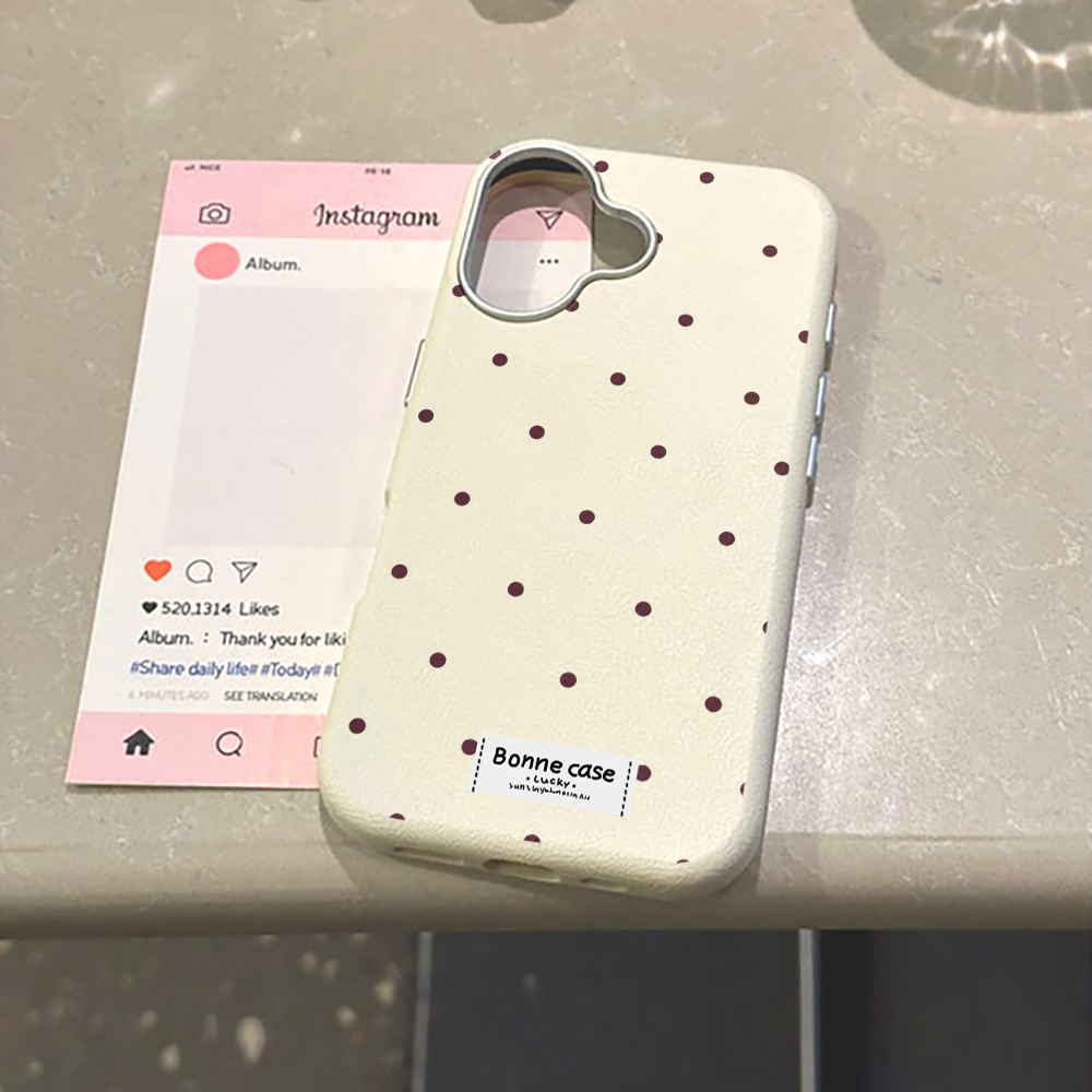 Creative Unique Polka Dot Phon - огляд і ціна Phone Cases Leather