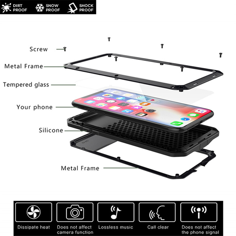 Armor Metal Aluminum Shockproo - огляд і ціна Phone Cases That Charge Your Phone