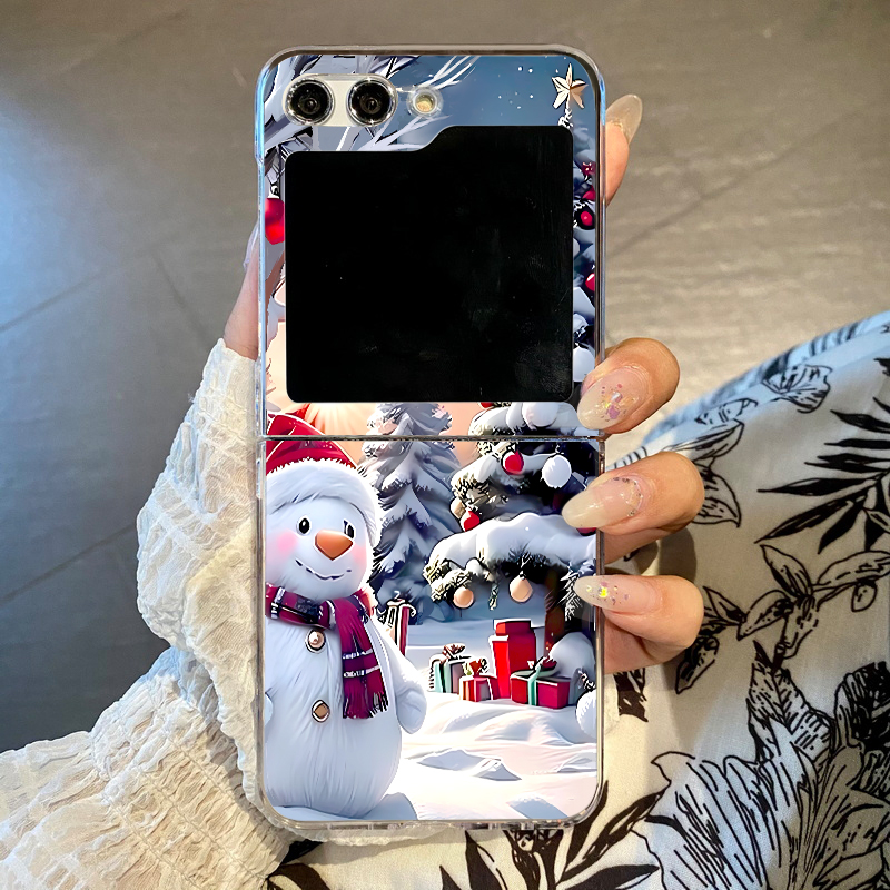 Christmas Snowman Elk Phone Ca - огляд і ціна Phone Cases Z Flip 7