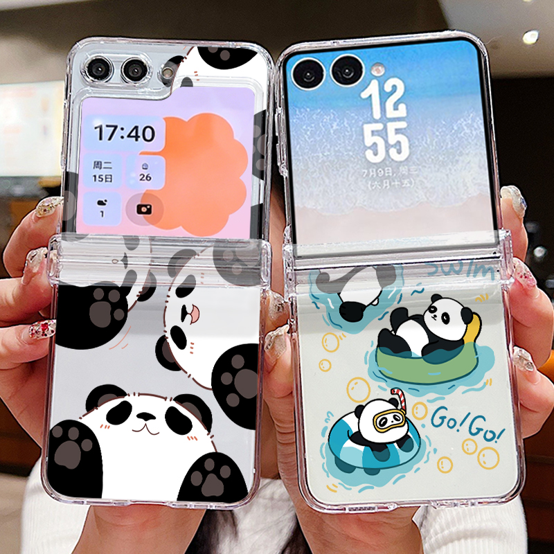 Cute Panda Pattern Phone Case  - огляд і ціна Phone Cases Z Flip 7