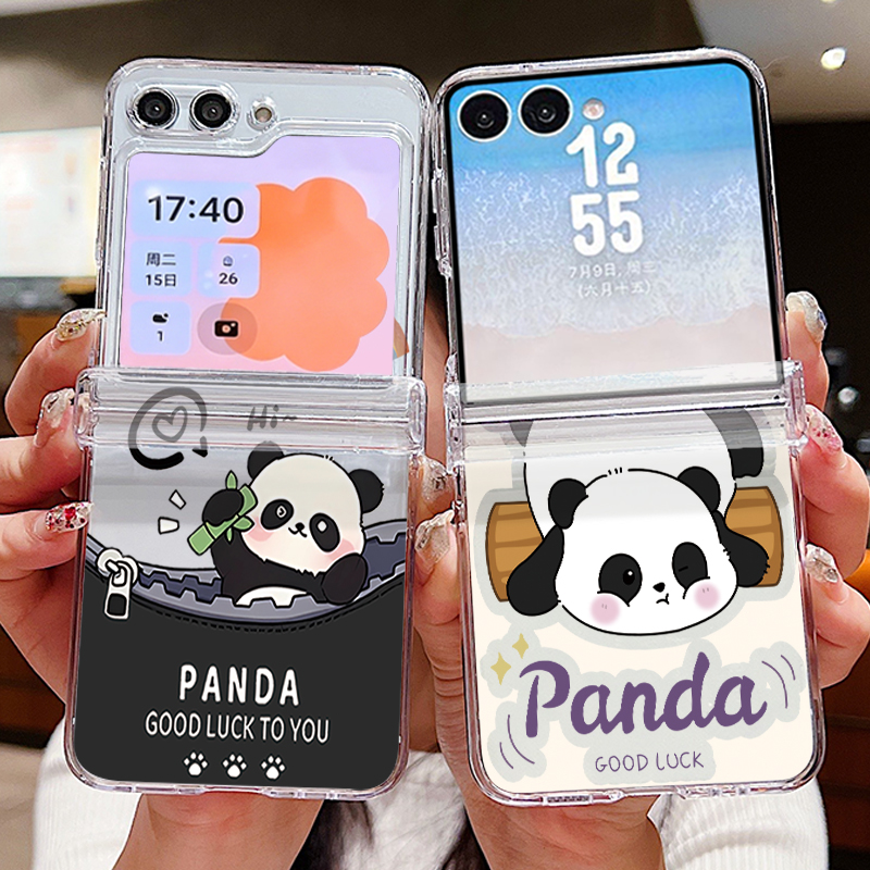 Cute Panda Pattern Phone Case  - огляд і ціна Phone Cases Z Flip 7