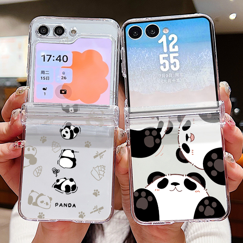 Cute Panda Pattern Phone Case  - огляд і ціна Phone Cases Z Flip 7