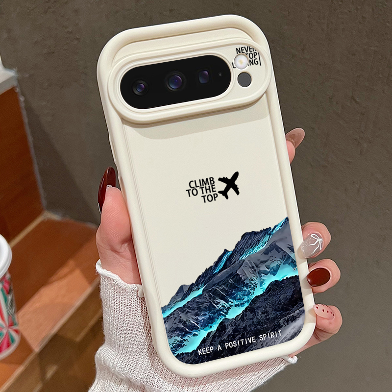 Airplane Snow Mountain Pattern - огляд і ціна Phone Cases Google Pixel 9A