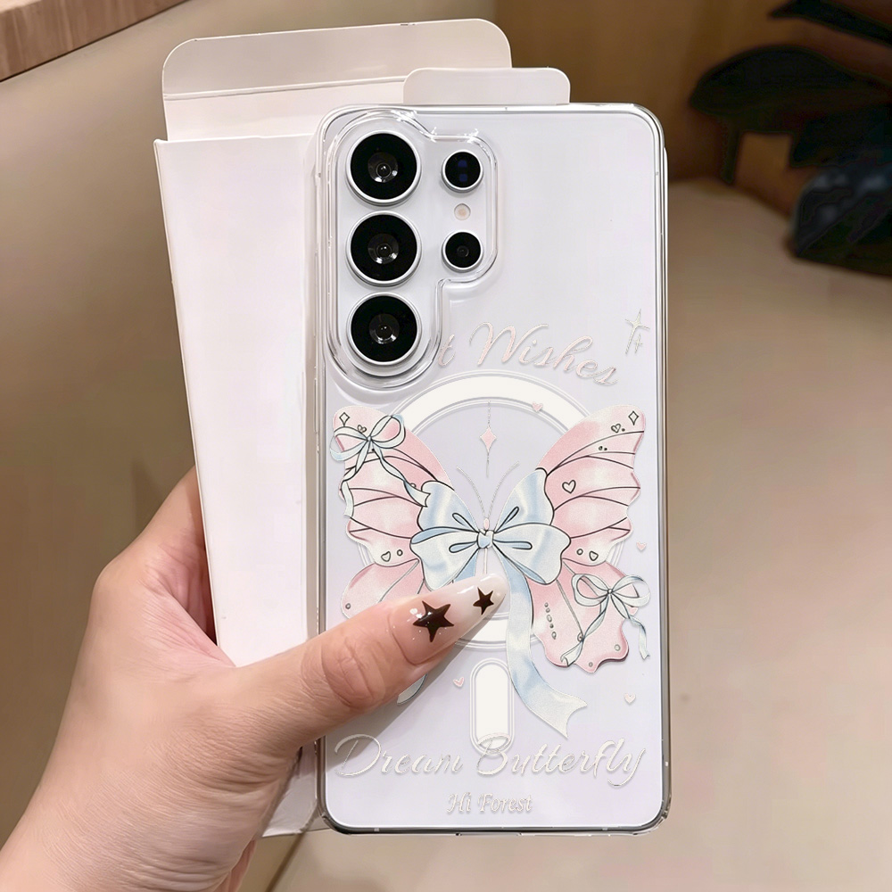 Butterfly Magnetic Transparent - огляд і ціна Phone Cases Quality