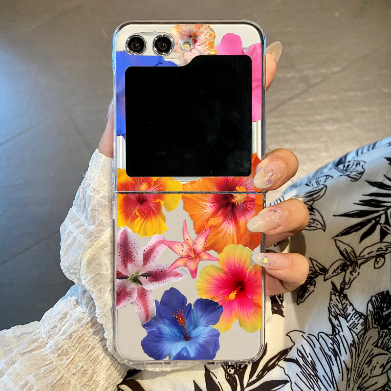 Realistic Floral Print Phone C - огляд і ціна Phone Cases Z Flip 7