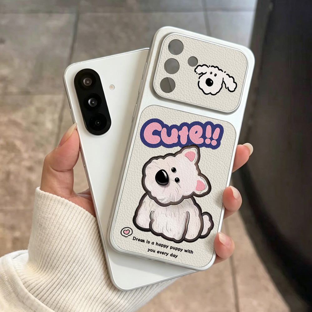 Cute Cartoon Dog Lanyard Phone - огляд і ціна Phone Cases Leather