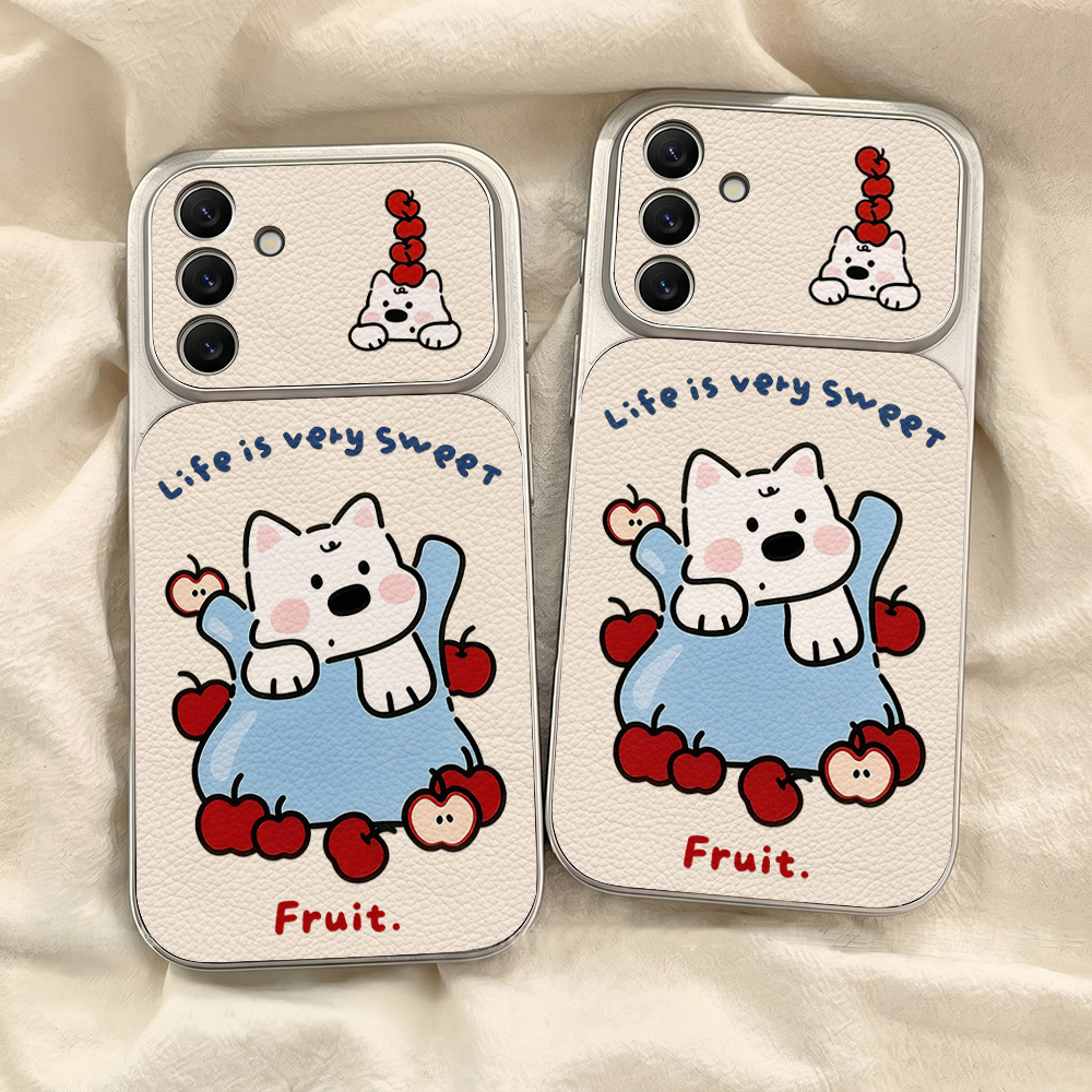 Cute Cartoon Dog Lanyard Phone - огляд і ціна Phone Cases Leather