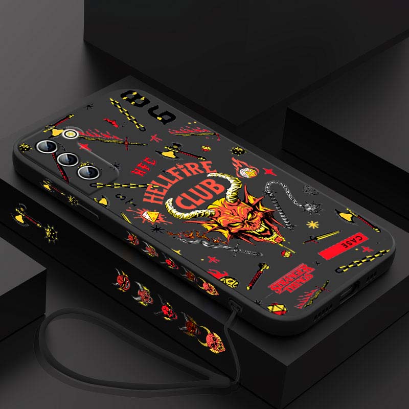Stranger Things Red Hell Demon - огляд і ціна Phone Cases Samsung S23