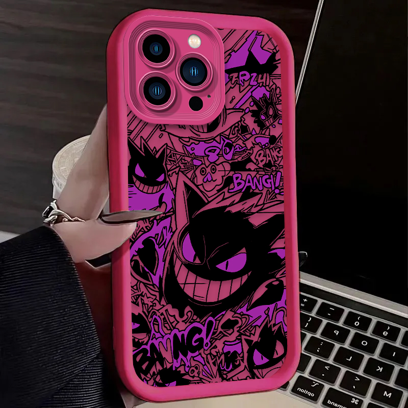 P-Pokemon Gengar Graffiti Phon - огляд і ціна Phone Cases For Iphone 13