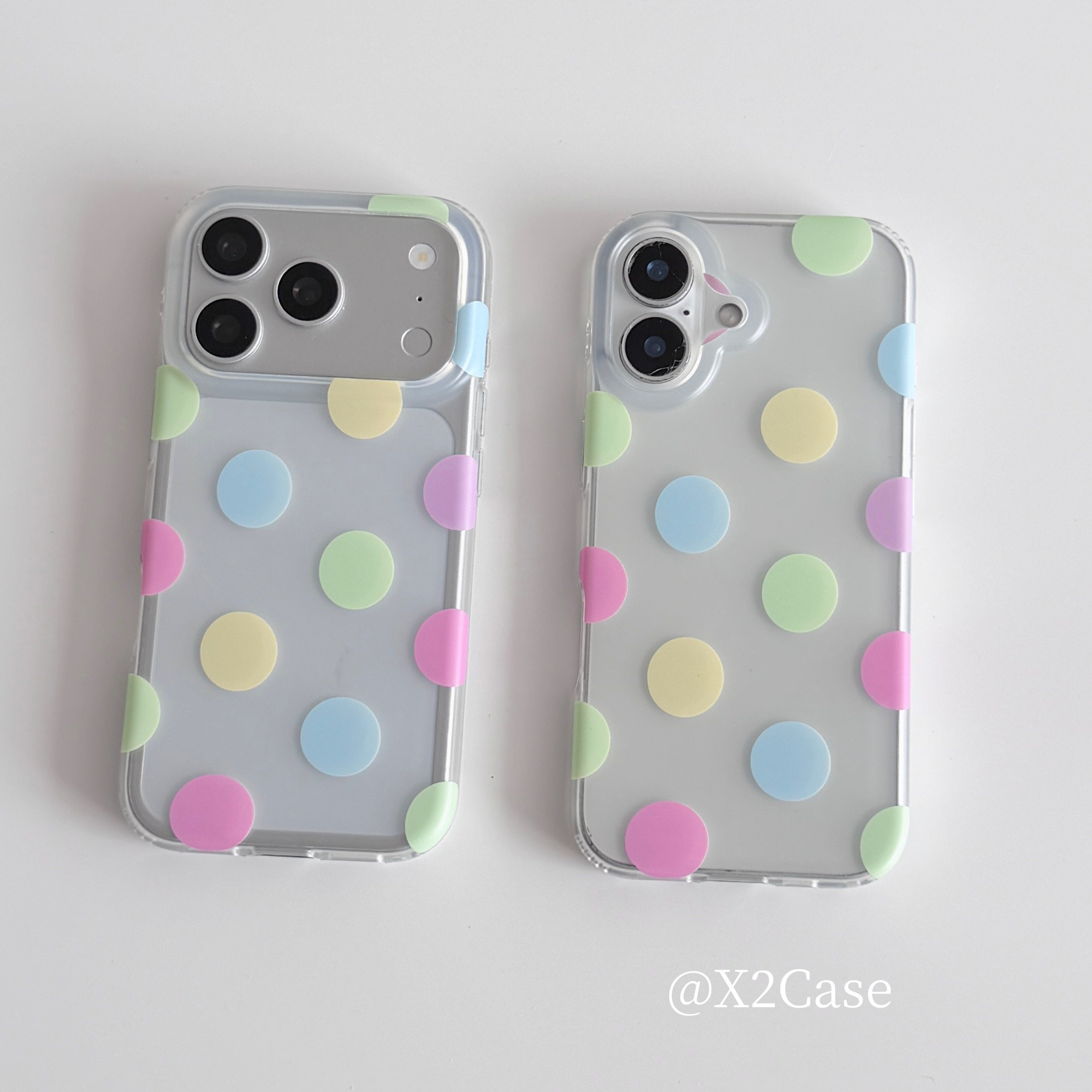 Korea Ins Colorful Polka Dots  - огляд і ціна Phone Cases Rugged