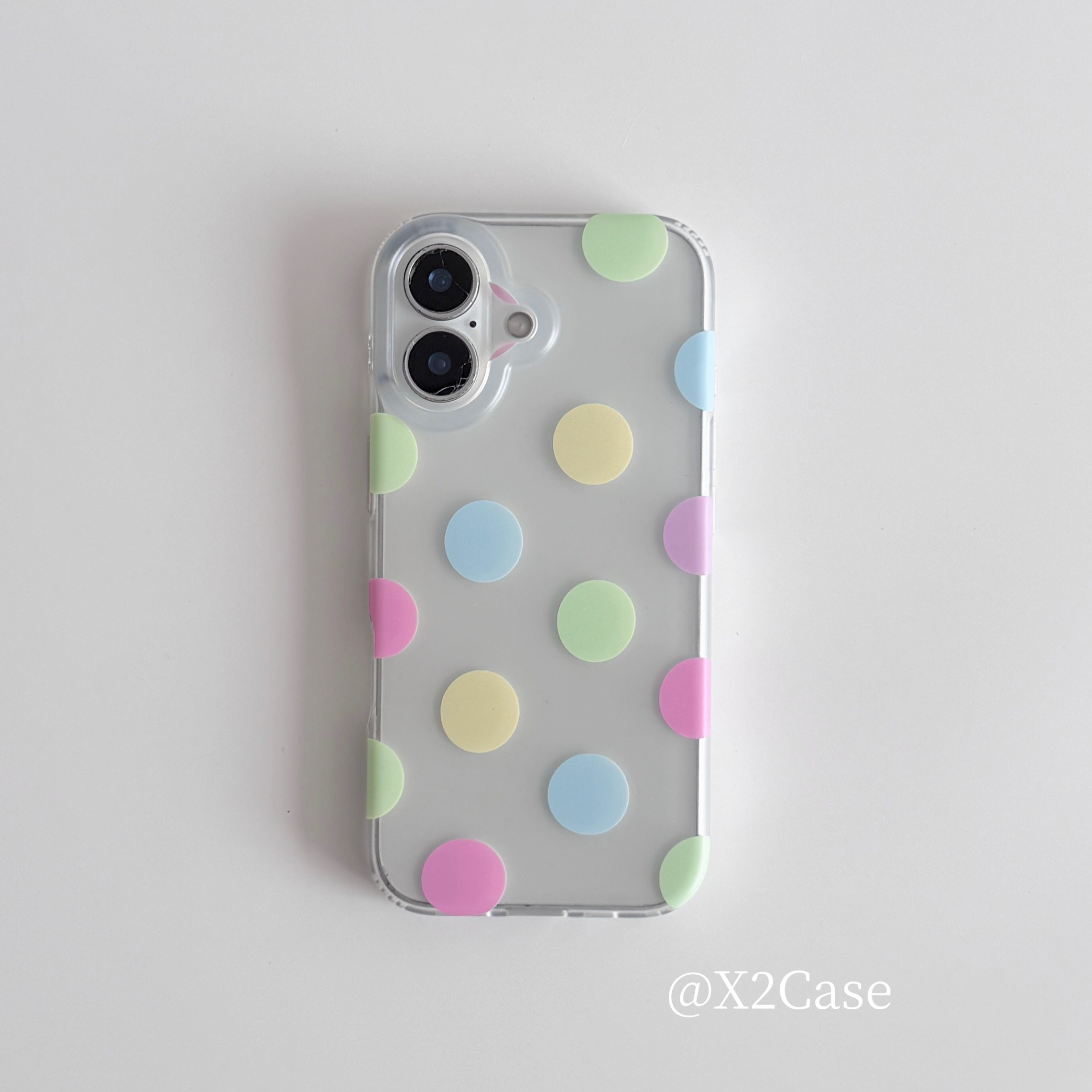 Korea Ins Colorful Polka Dots  - огляд і ціна Phone Cases Rugged