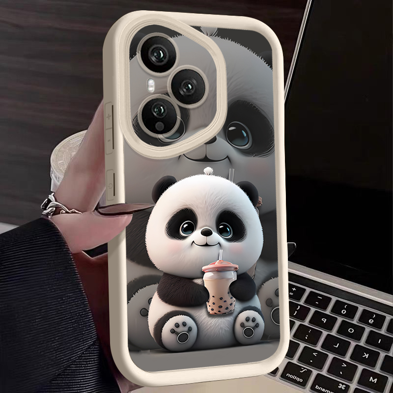 Drink Milk Tea Panda Patterned - огляд і ціна Phone Cases Honor