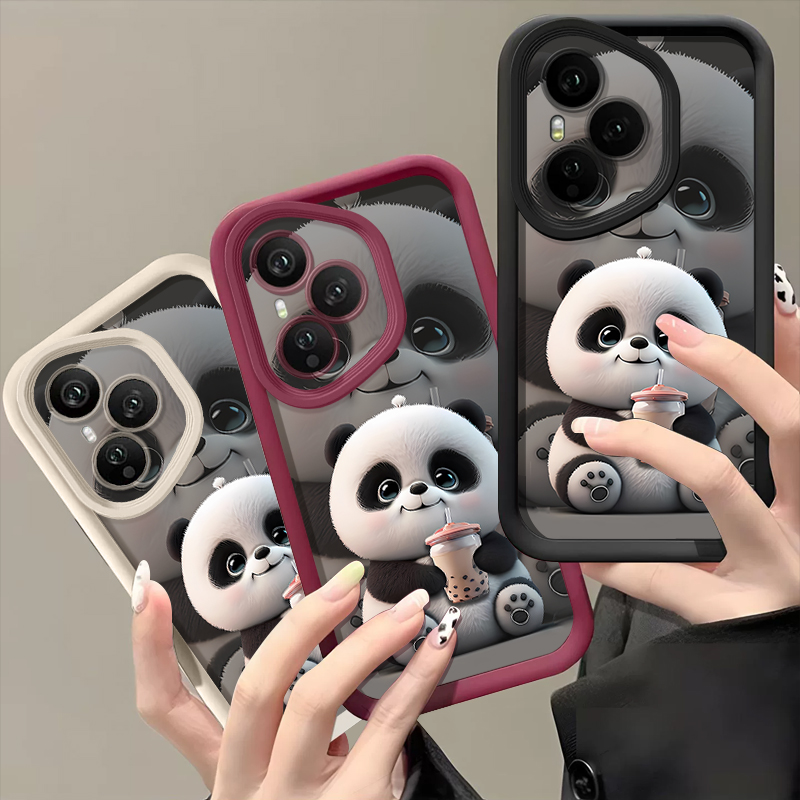 Drink Milk Tea Panda Patterned - огляд і ціна Phone Cases Honor