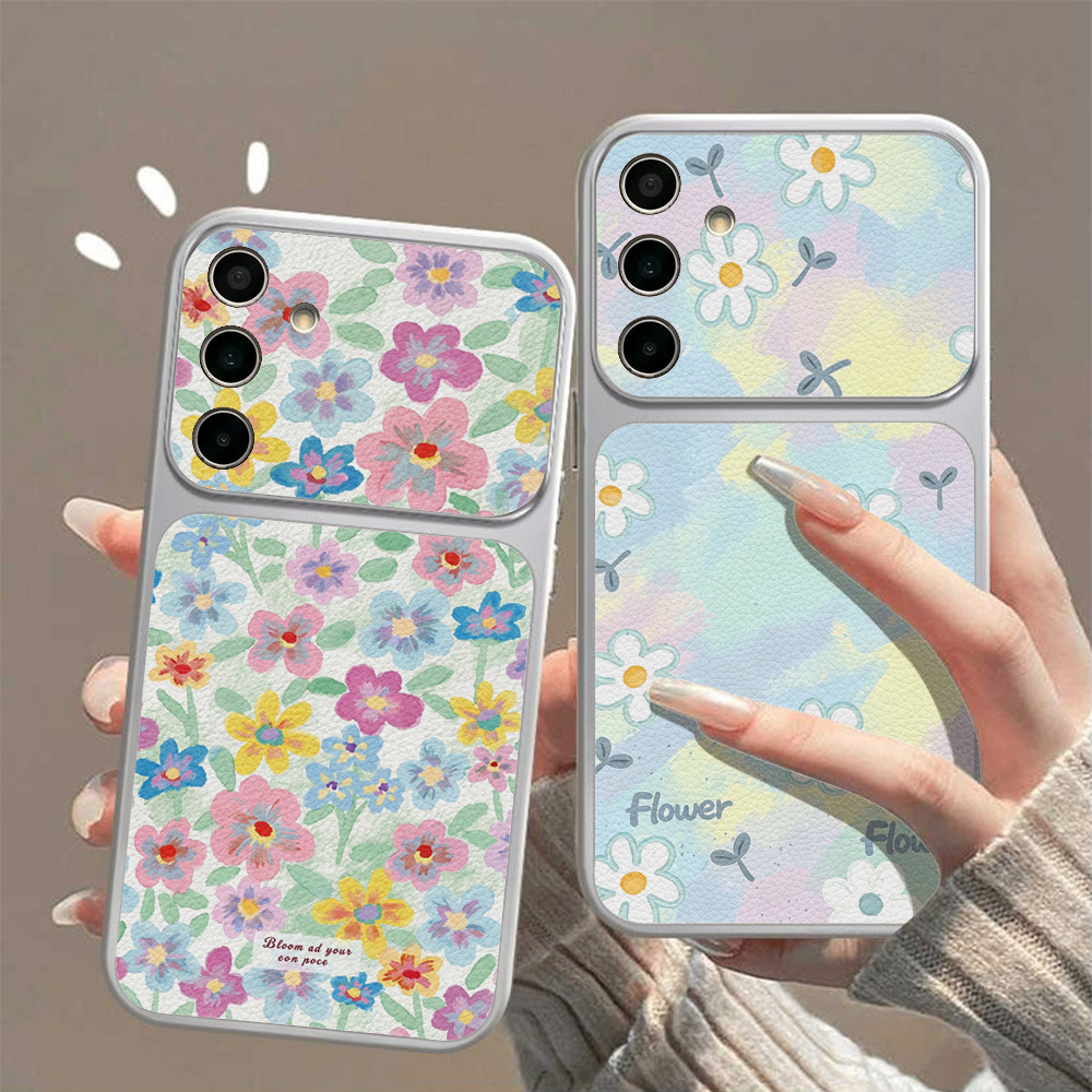 Colorful Floral Leather Phone  - огляд і ціна Phone Cases Leather