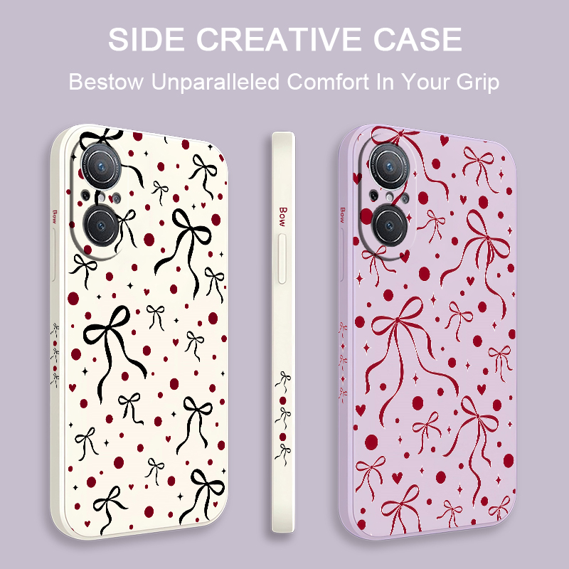Polka Dots Bowknot Phone Case  - огляд і ціна Phone Cases Honor