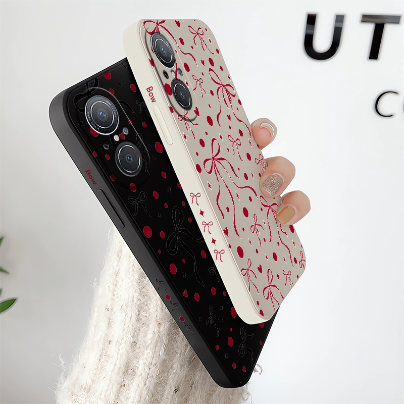 Polka Dots Bowknot Phone Case  - огляд і ціна Phone Cases Honor