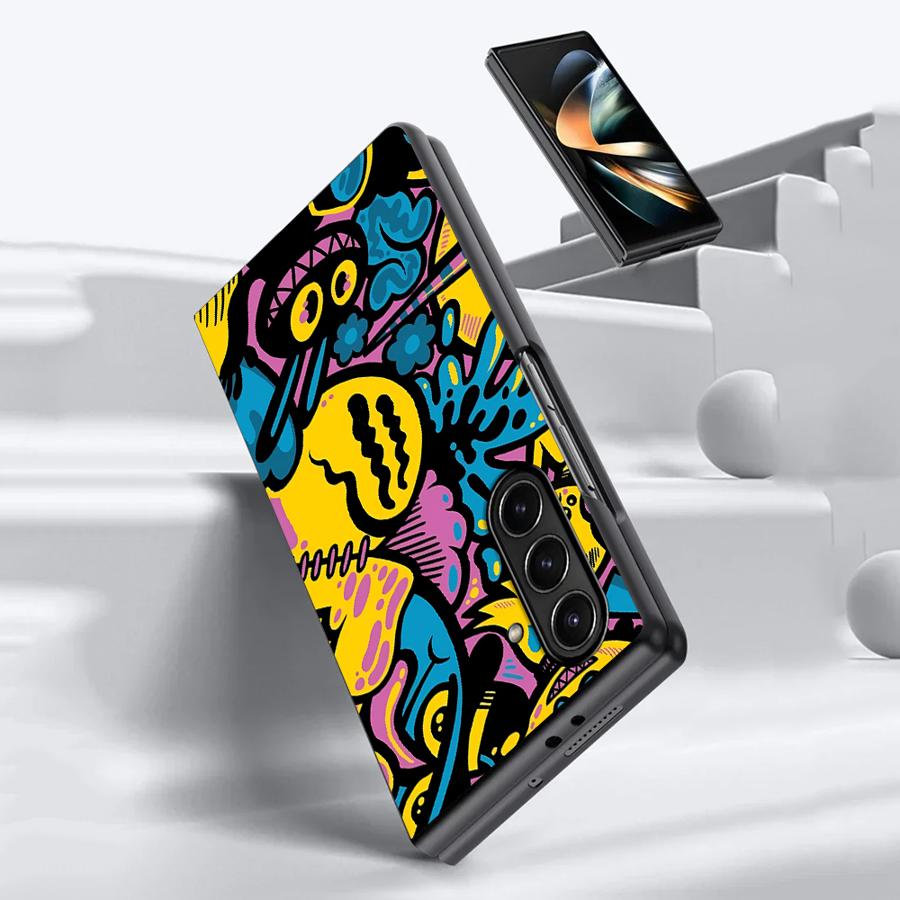 Cartoon Graffiti Design Case f - огляд і ціна Phone Cases Z Fold 6