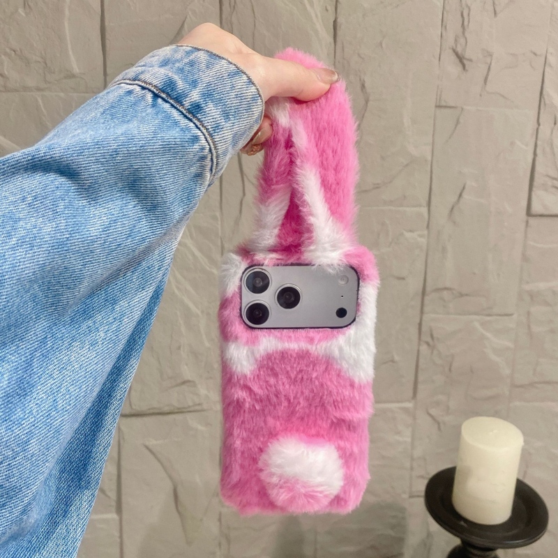 Cute Rabbit Design Fluffy Phon - огляд і ціна Phone Cases Iphone 16 Pro