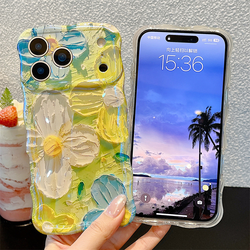 Fashion Oil Painting Flowers W - огляд і ціна Phone Cases Unique