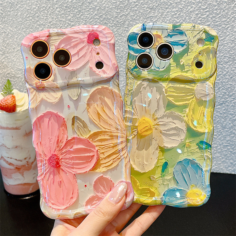 Fashion Oil Painting Flowers W - огляд і ціна Phone Cases Unique