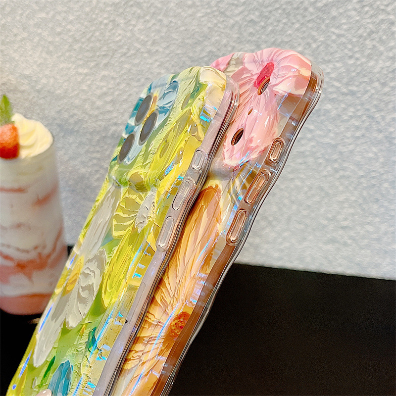 Fashion Oil Painting Flowers W - огляд і ціна Phone Cases Unique